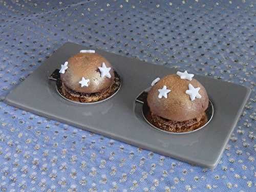 Dômes  mousse au chocolat façon « Trianon »