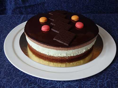 Entremets "Chocolate mint"