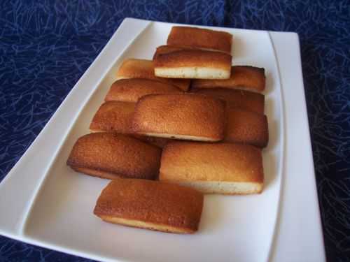 Financiers à la vanille