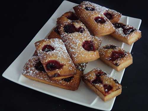 Financiers aux framboises