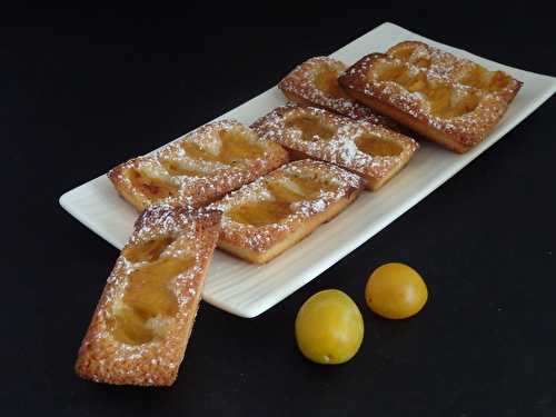 Financiers aux mirabelles et à l’Amaretto