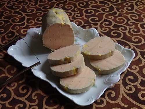 Foie gras de canard mi-cuit à la vapeur - Le blog de Michelle - Plaisirs de la Maison