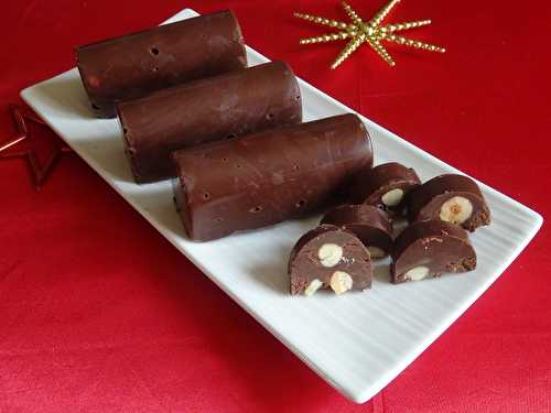 Fudge express au chocolat, amandes et noisettes - Le blog de Michelle - Plaisirs de la Maison