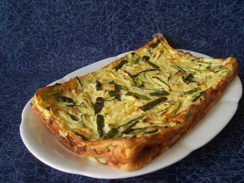 Galette de courgettes ou scarpaccia