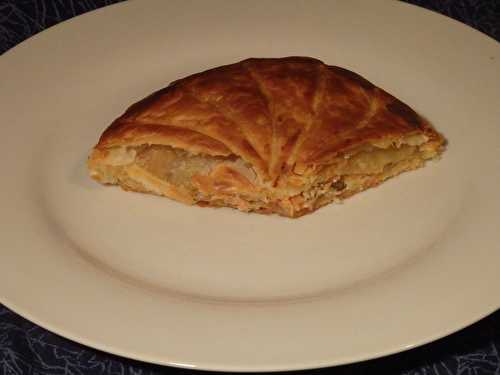 Galette des rois au saumon fumé