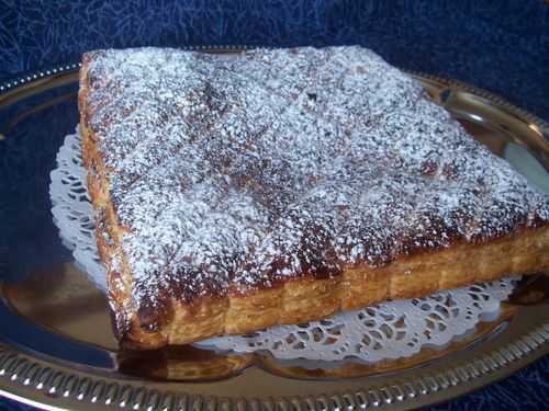 Galette des rois pépites de chocolat et griottes