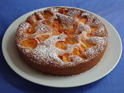 Gâteau abricot amande