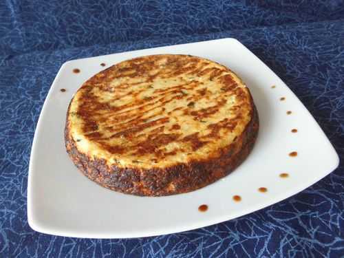 Gâteau de chou-fleur au parmesan