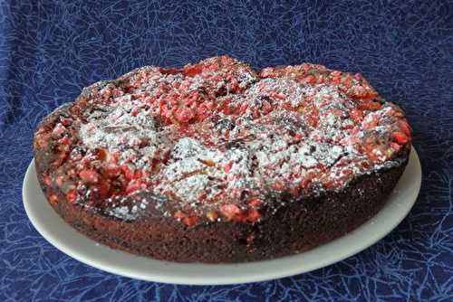 Gâteau lyonnais aux abricots & pralines roses