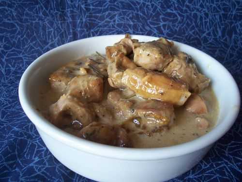 Jarret de veau confit dans son jus