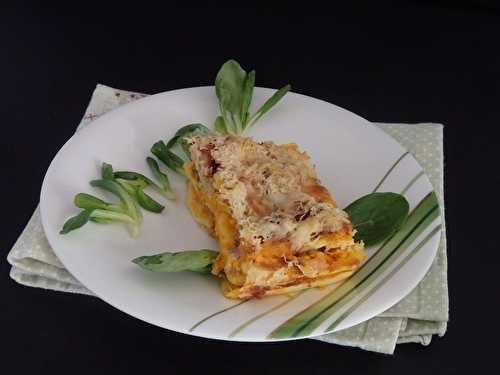 Lasagne au potiron et carottes - Le blog de Michelle - Plaisirs de la Maison