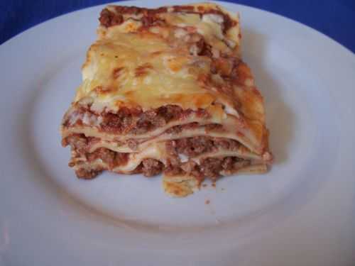 Lasagnes maison