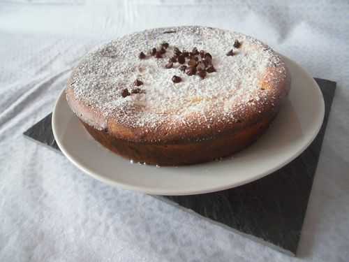 Le gâteau ricotta chocolat de Nicolas