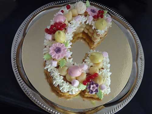 Letter cake « C »