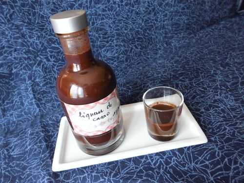 Liqueur de cacao