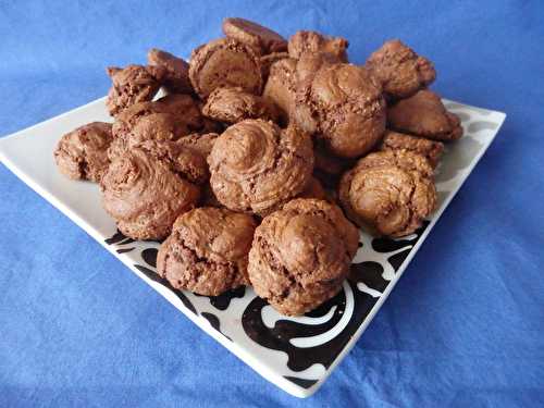 Macarons au chocolat (bredele) - Le blog de Michelle - Plaisirs de la Maison