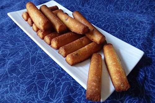 Madeleines allongées aux fruits confits