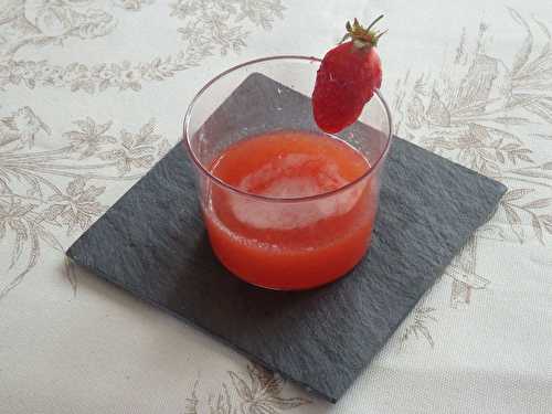 Margarita à la fraise