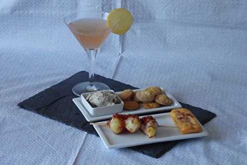 Marquisette de Provence, crackers et rillettes de sardines - Culino versions juillet - Le blog de Michelle - Plaisirs de la Maison