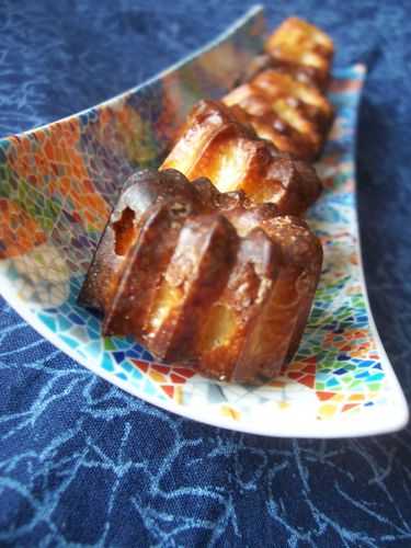 Mini-cannelés à la fève Tonka