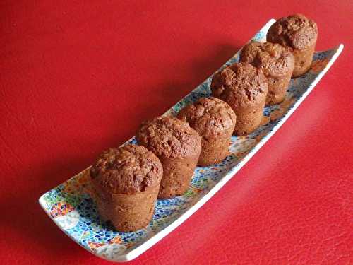 Mini muffins chocopoires - Le blog de Michelle - Plaisirs de la Maison