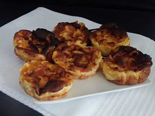 Minis clafoutis aux abricots