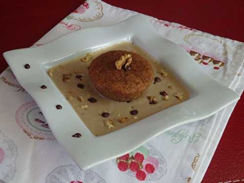 Moelleux aux noix du Quercy, crème café  - Le blog de Michelle - Plaisirs de la Maison