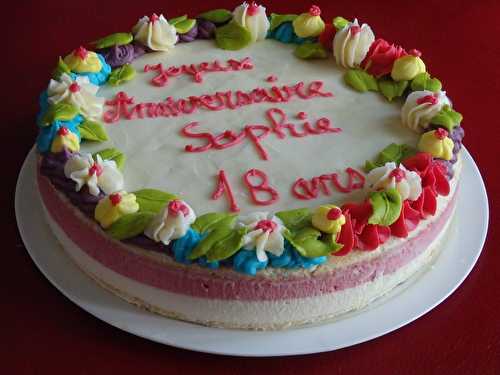 Mousse vanille fraise