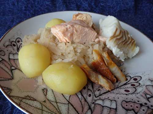 Navets confits (ou salés) façon choucroute de poisson - Le blog de Michelle - Plaisirs de la Maison