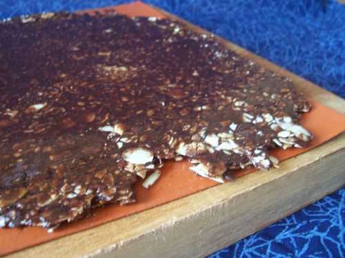 Nougatine chocolat-amandes