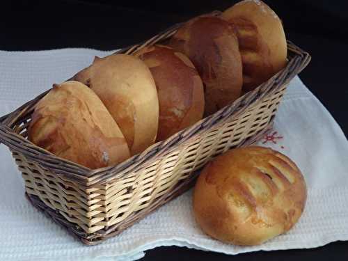 Pains au lait ( lait ribot) et pépites de chocolat