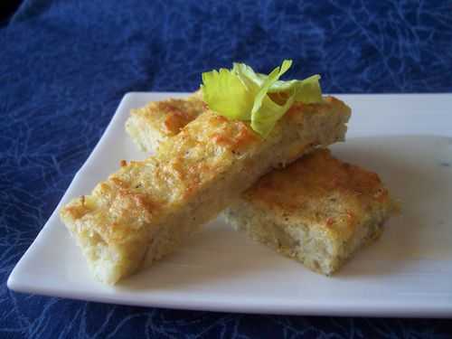 Pavés de veau sauce aux bleus et galette de pommes de terre