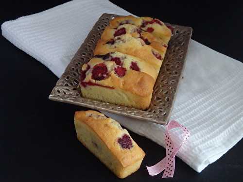 Petits cakes aux framboises