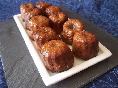 Petits cannelés au café