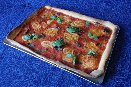 Pizza Margherita - Le blog de Michelle - Plaisirs de la Maison