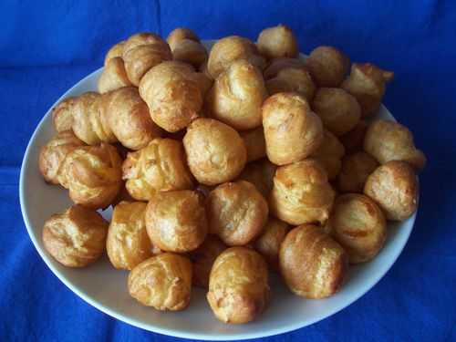 Profiteroles glacées au chocolat