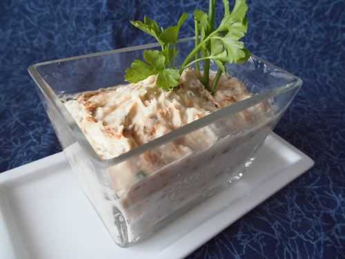 Rillettes de hareng et tomates séchées