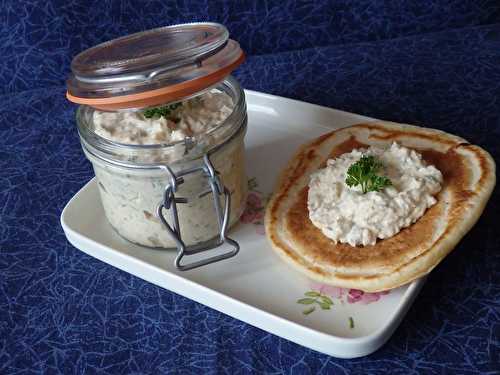 Rillettes de sardines aux œufs durs