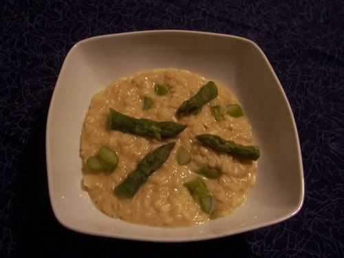 Risotto aux asperges vertes