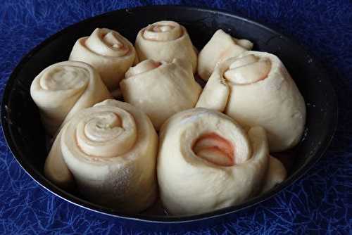 Rolls à l'orange sanguine pour le défi boulange