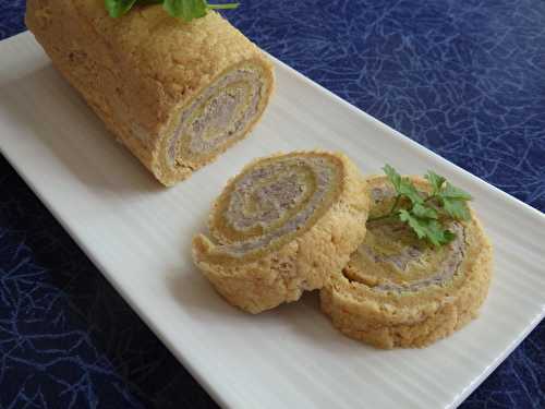 Roulé aux rillettes de sardines pour le défi de mai