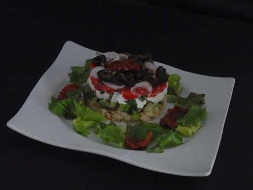 Salade crétoise de Julie Andrieu - Le blog de Michelle - Plaisirs de la Maison