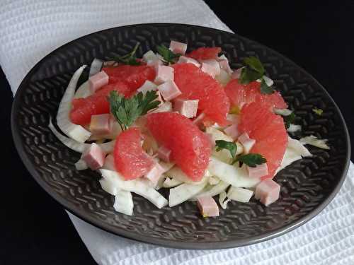 Salade de fenouil au pamplemousse