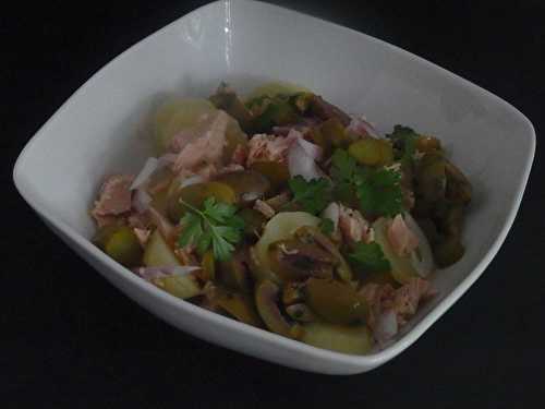 Salade de pommes de terre au thon - Le blog de Michelle - Plaisirs de la Maison