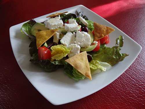 Salade du Mexique à la Grèce