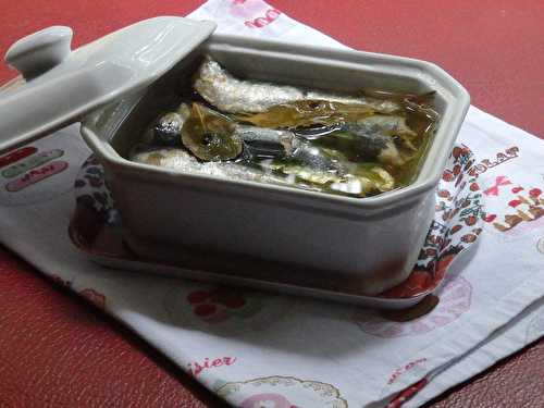 Sardines à l’huile maison