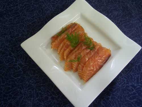 Saumon gravlax