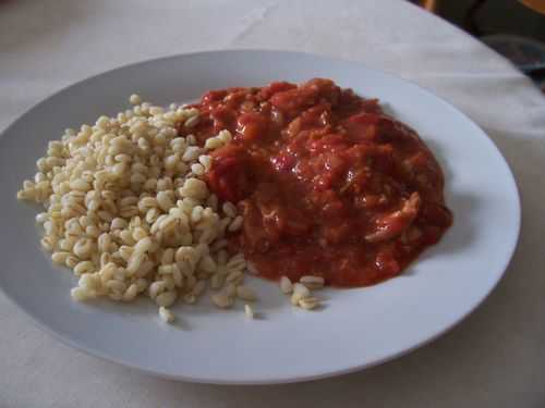 Sauté de porc à la basquaise