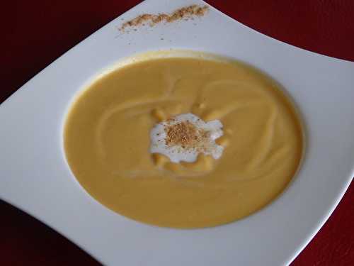 Soupe de butternut aux châtaignes - Le blog de Michelle - Plaisirs de la Maison
