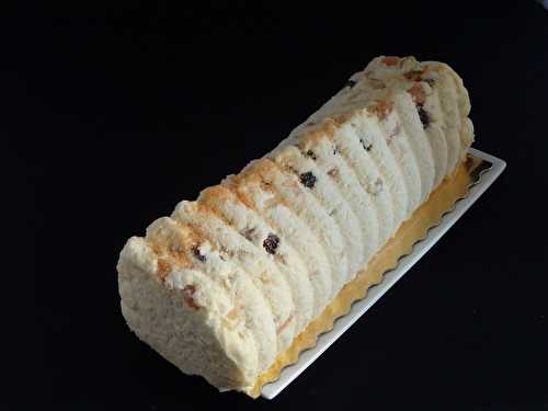 Stollen glacé aux fruits